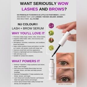 NuSkin Nu Colour Lash & Brow Serum